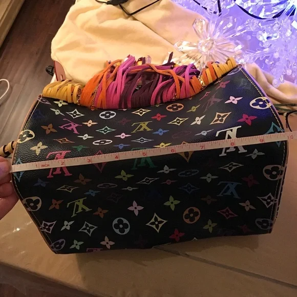 COPY - COPY - Speedy fringe multicolor Travel Bags